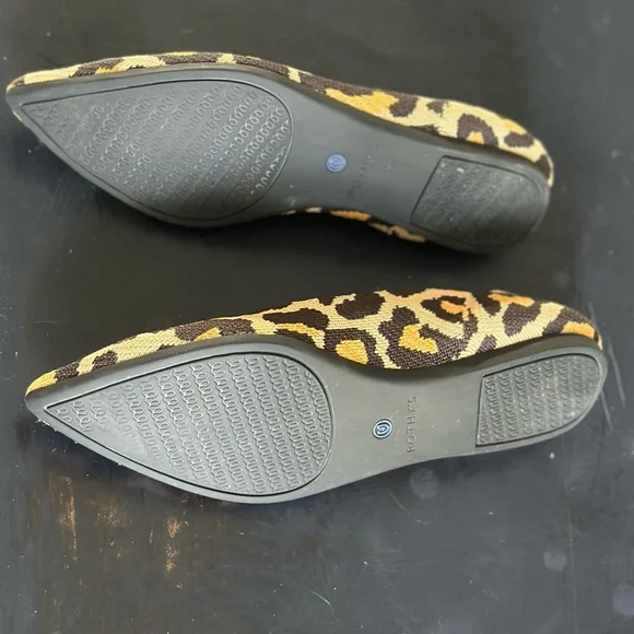 Rothy's Wild Leopard Print Flats - Picture 4 of 5